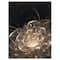 Designart - Fractal Flower with Golden Rays - Floral Art Canvas Print